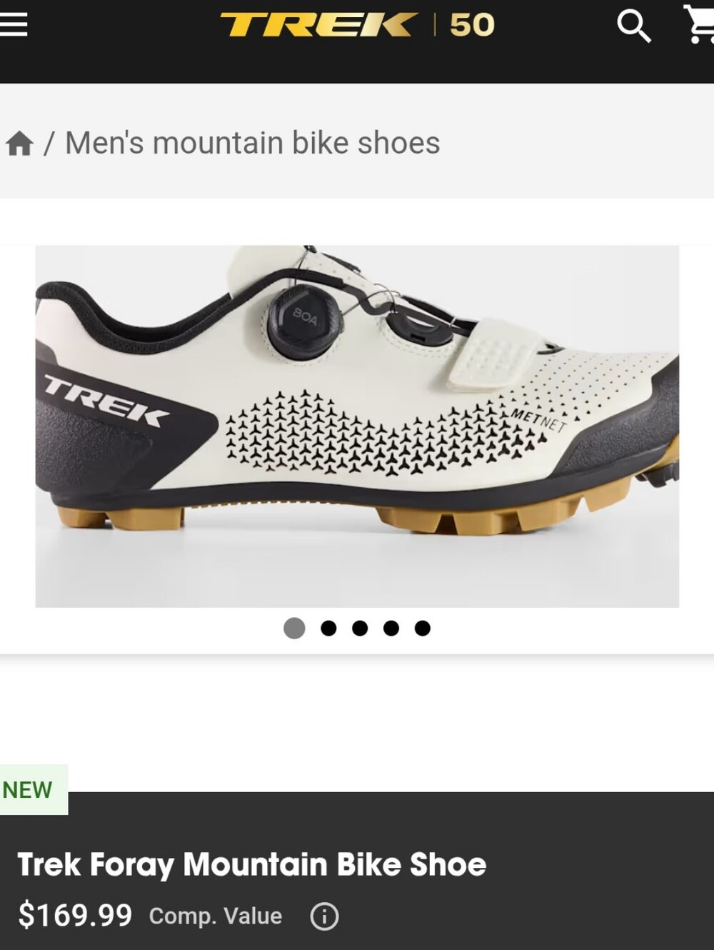 Trek Foray Mountain Bike Shoe